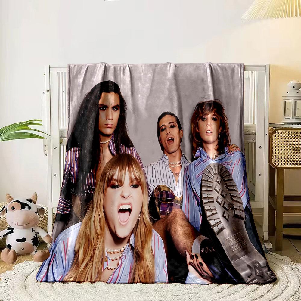 Famous European band for all seasons blanket lunch break throw gift