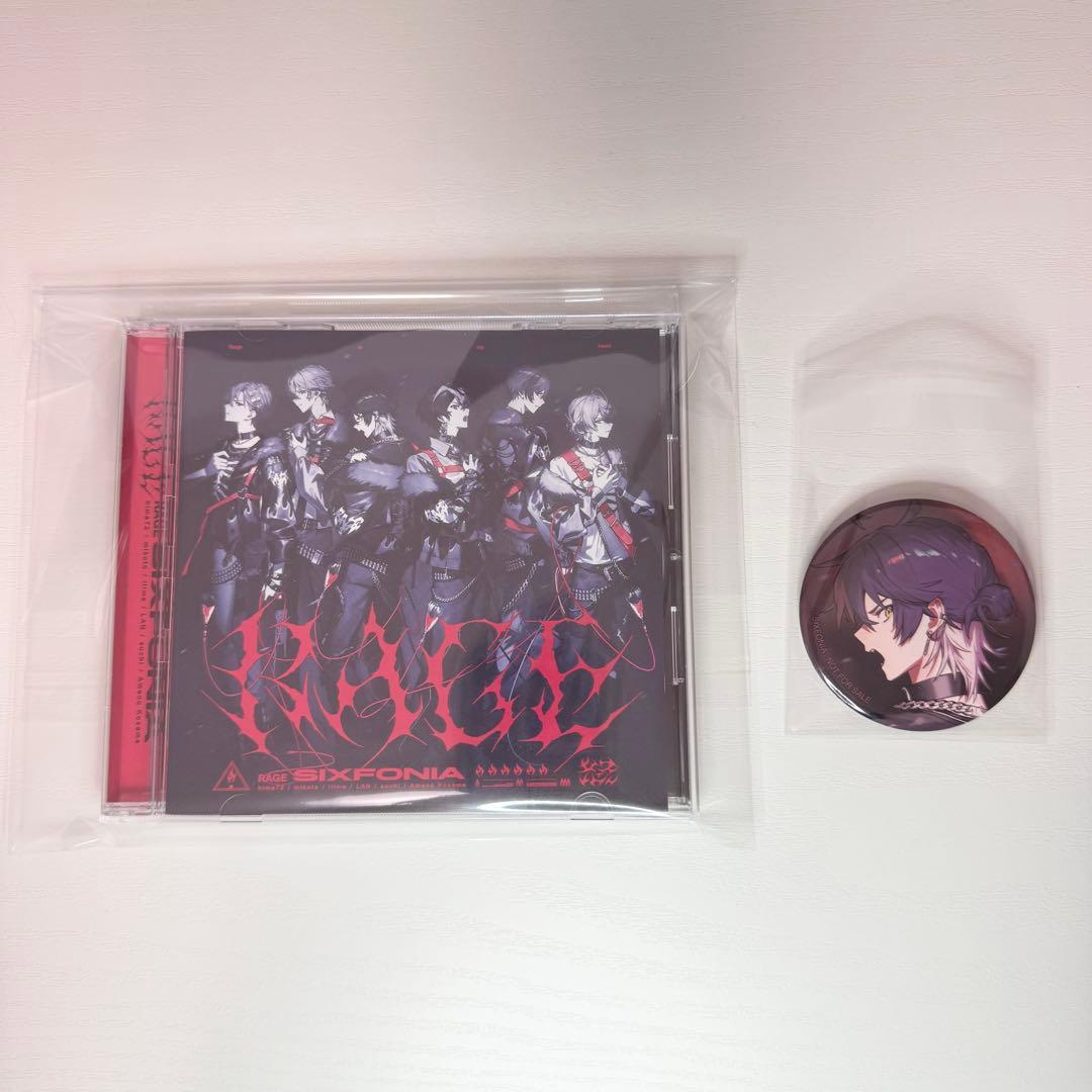

[USED] Sikphoni RAGE First Press Limited Edition Iruma Bonus Can Badge Included
