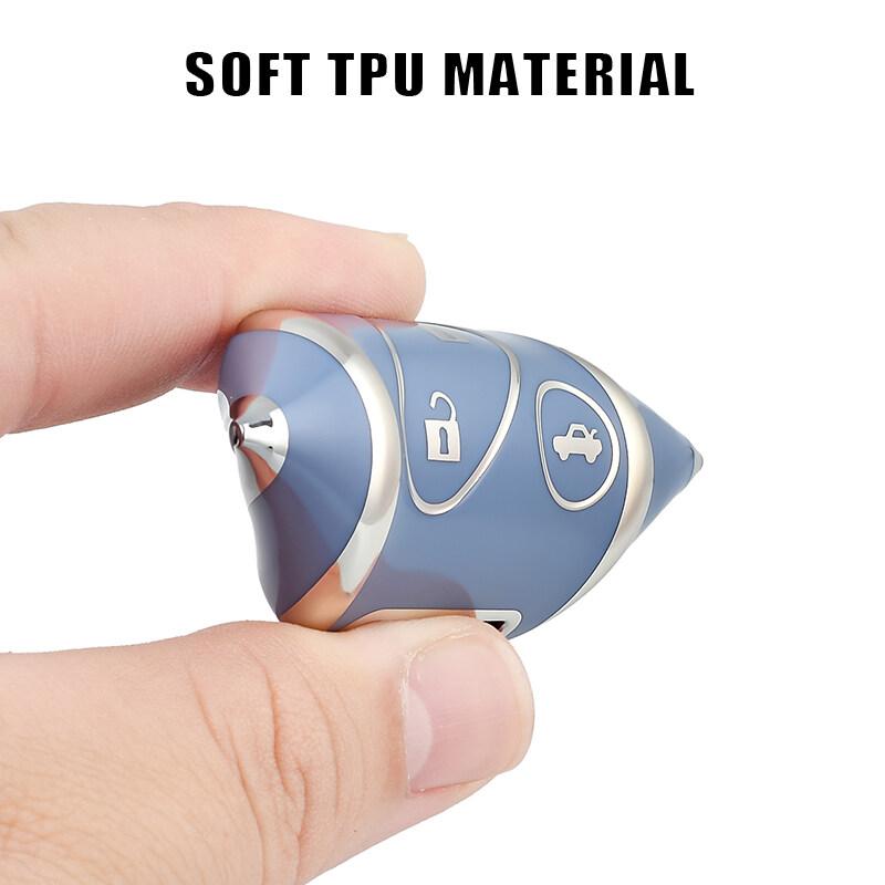 2/3 Buttons Soft TPU Car Key Case Cover for Honda Fit CIVIC JAZZ Pilot Accord CR-V Freed Freed Pilot StepWGN Insight Key Shell