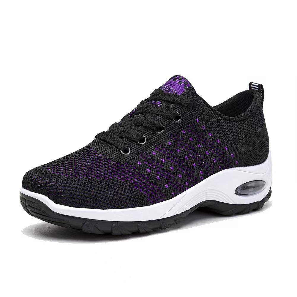 New Spring and Autumn Air Cushion Women's Shoes Comfortable Light Casual Fashionable Versatile Thick Sole Breathable Factory