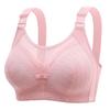 Large Size Thin Section of Anti-sagging Non-steel Ring Bra Lifting Breast Gathering Anti-glare Bra Back Underwear
