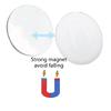 Rustproof Waterproof Magnetic Shower Curtain Weights Hooks with Silicone Coating