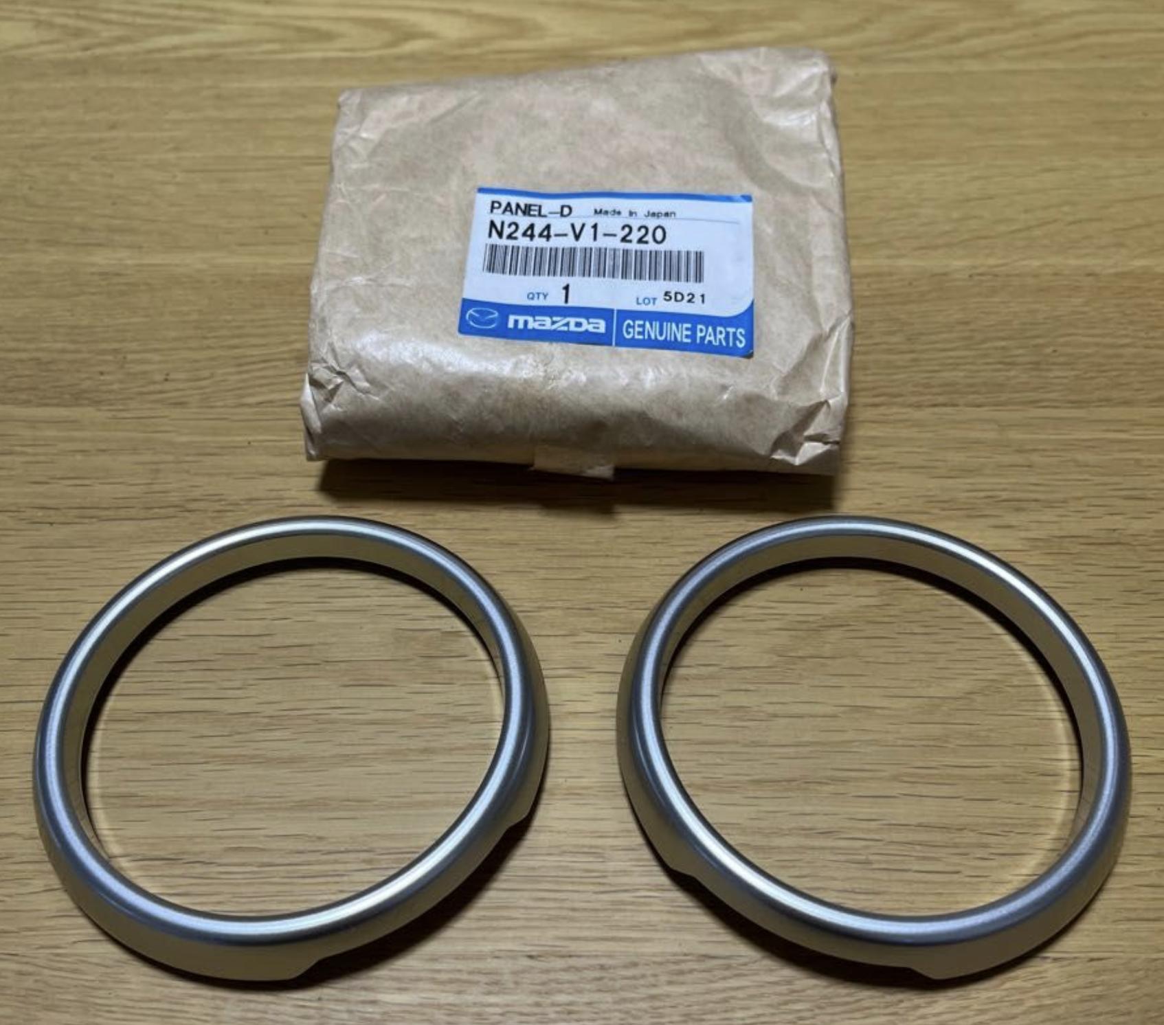 

MAZDA Genuine MX-5 MIATA ND Roadster Cup Holder Drink Ring Only N244-V1-220 ×2