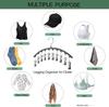 4pcsDrying socks Magic home hanging clothes multi clip drying rack no trace windproof balcony drying clothes underwear sock clip for Home