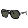 Persol Green Square Unisex Sunglasses Po0581s 95 31 54