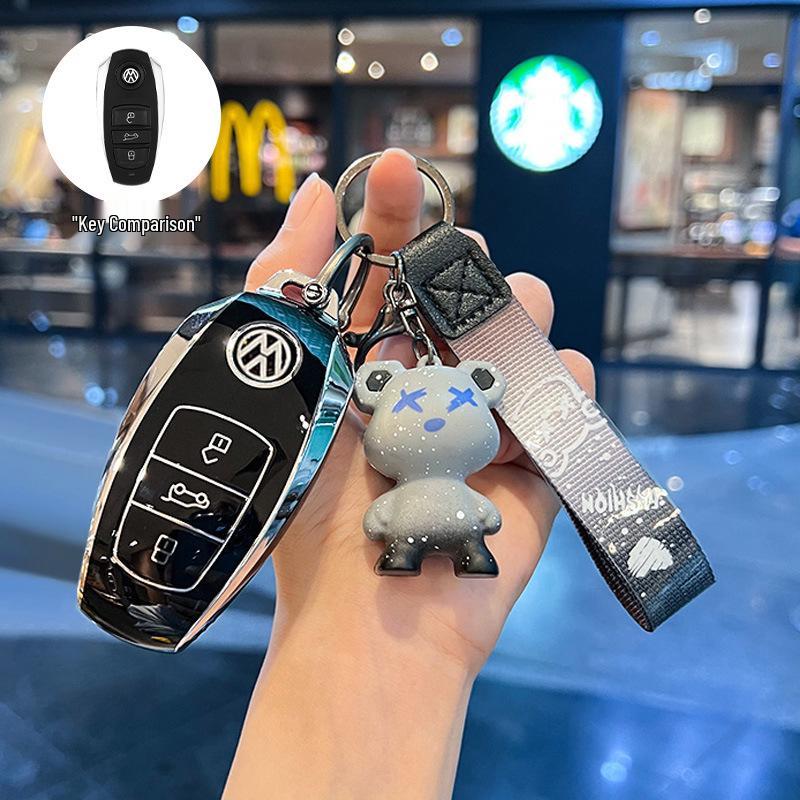 Key Cover for 2021 Volkswagen Touareg - Fits Imported Models 2017-2021