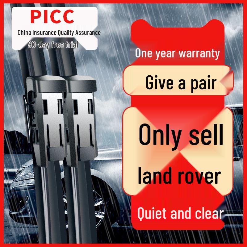 Compatible Wiper Blade for Land Rover Range Rover Sport, Evoque, Discovery 4, Freelander 2, Velar, Defender. Land Rover Defender (Imported)/2002-2013 Model