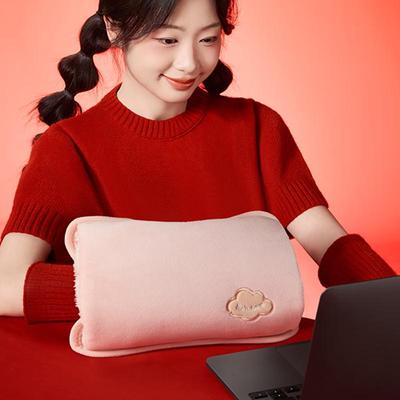 Electric Hand Warmer with Skin-Friendly Plush