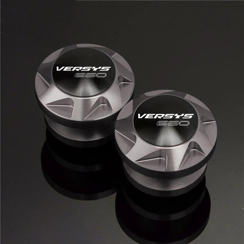 Kyvná vidlice Cívky Slider Pro KAWASAKI Pro Kawasaki VERSYS 650 VERSYS650 2007- Šroub pro stojan M10 M8 CNC