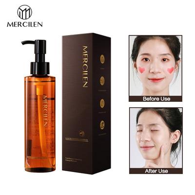 185ml Black Tea Cleansing Oil Gentle Cleansing Face Eyes and Lips Makeup Remover Milk Plant Cleansing Oil