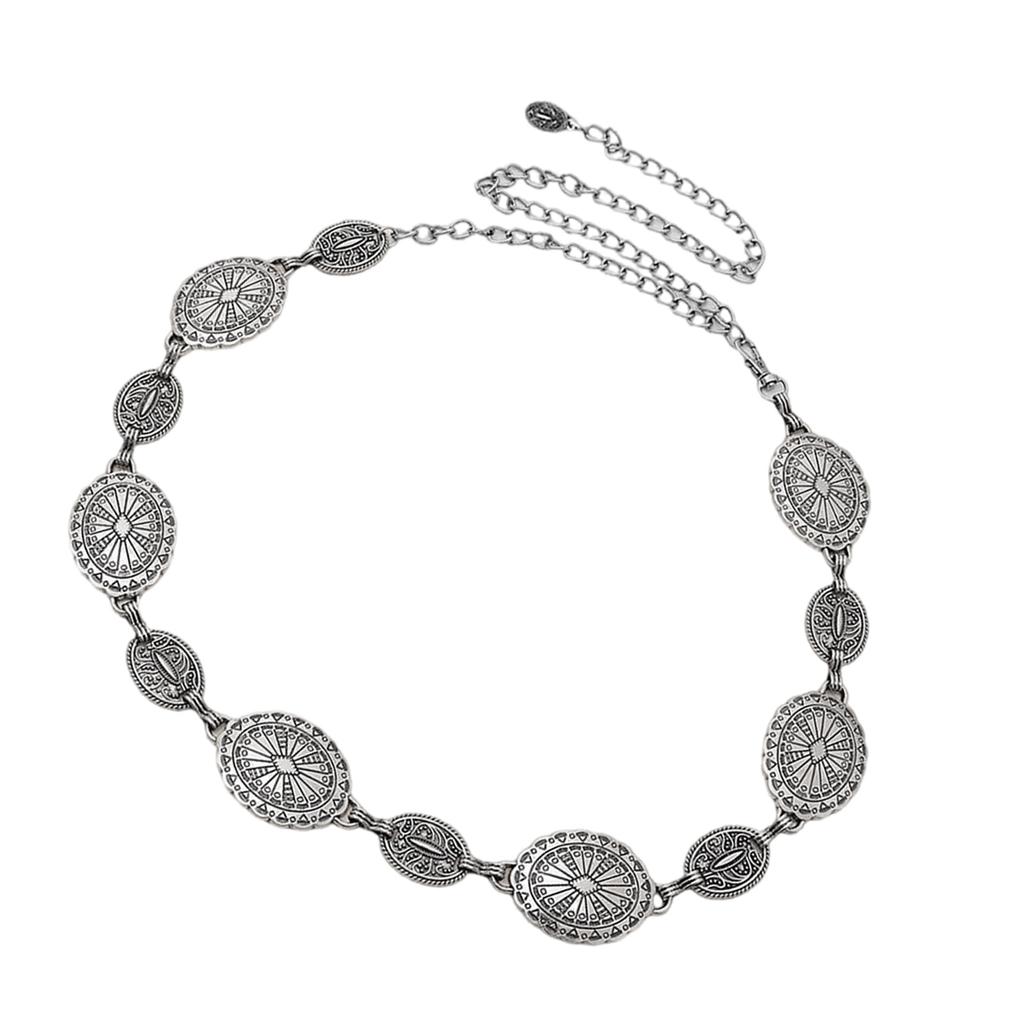 Elegant Adjustable Length Waist Chain Handmade Ethnic Style Belt Bohemian Jewelry for Vacation Travel and Everyday Wear