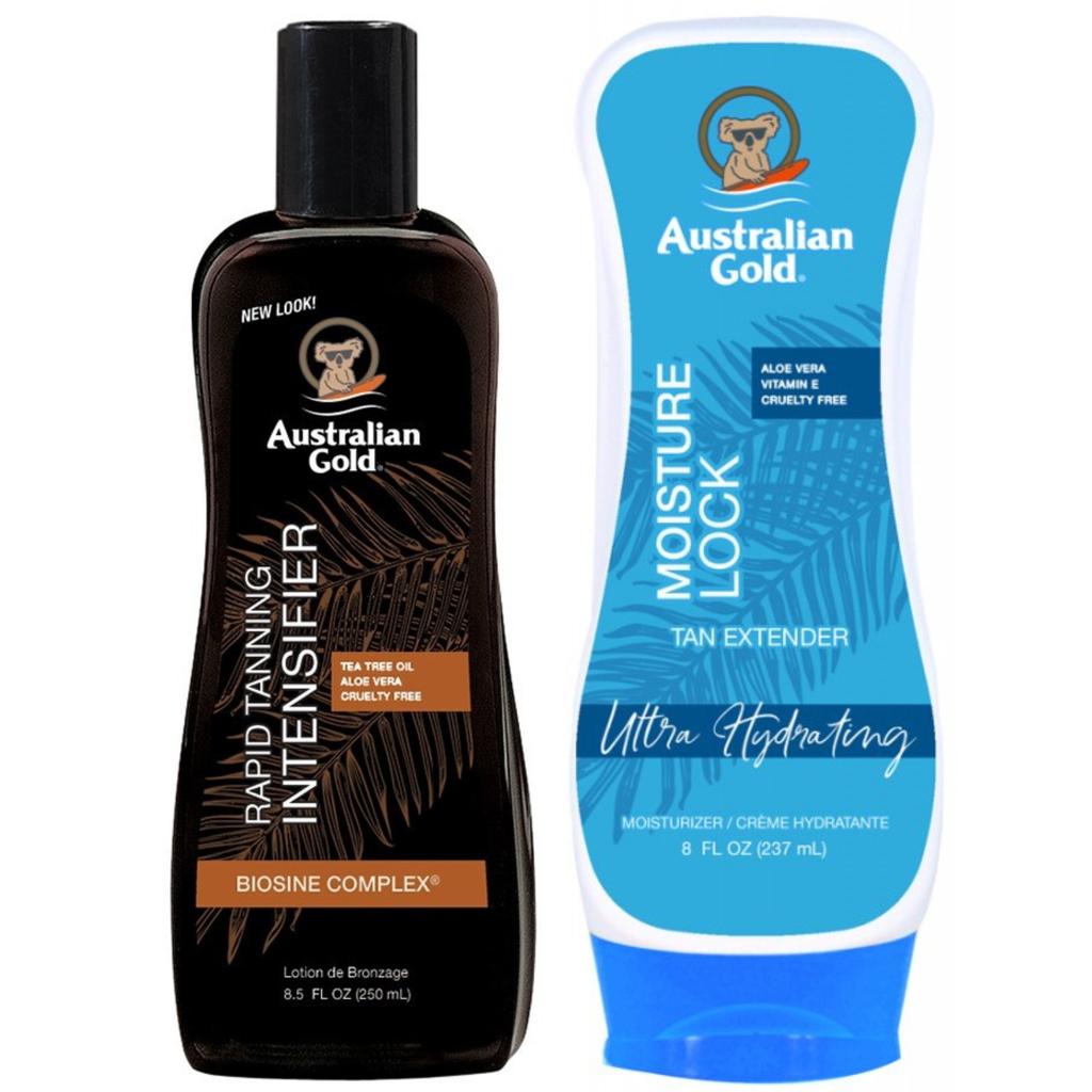 Australian Gold Rapid Tanning Intensifier + Moisture Lock 237ml