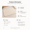 Manga-Tamon-kun Ima DocchiS Floor Mat Soft Non-Slip Bath Mat, Bedside Carpet, Absorbent Doormat for Home