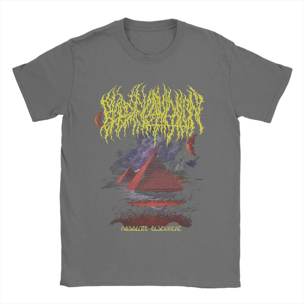 Casual Blood Incantation Pyramid T-Shirts Men O Neck Pure Cotton T Shirts  Short Sleeve Tees Summer Tops