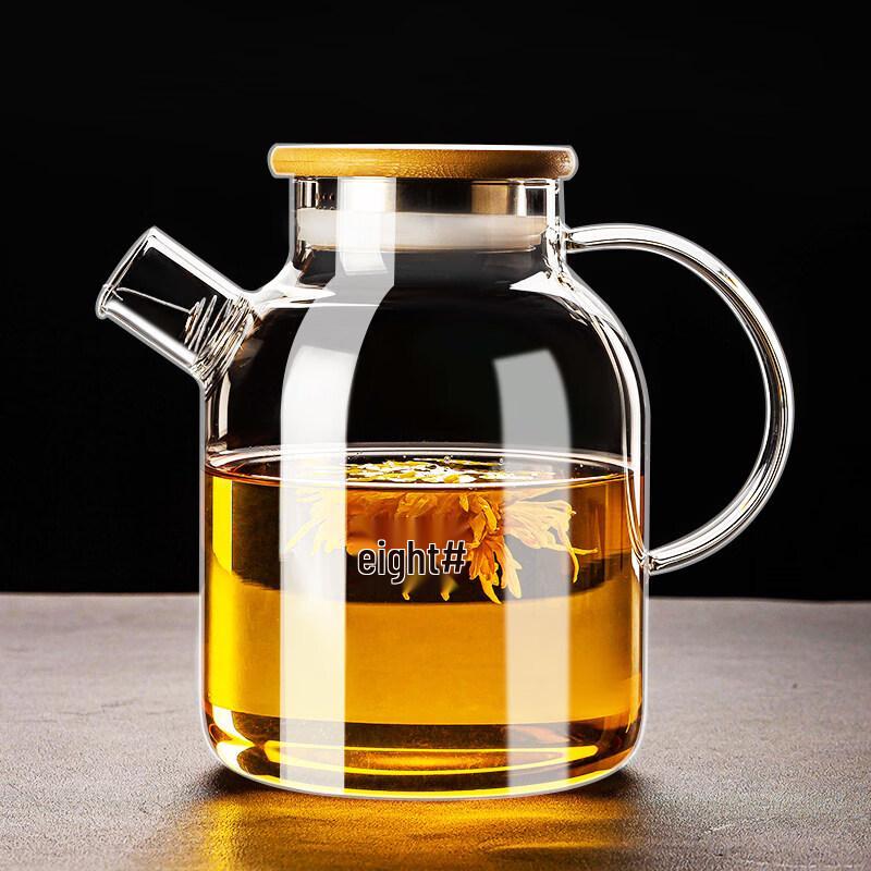 ZISIZ Heat-Resistant Glass Pitcher & Tea Kettle