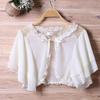 Women's Plus Size Chiffon Shawl Jacket - Short Sleeve Cardigan with Sun Protection