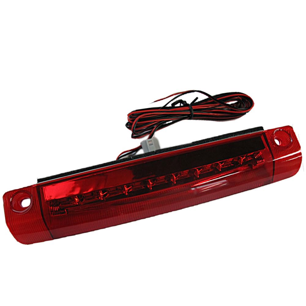 

Совместимый светодиодный стоп-сигнал, 9 светодиодов для Alphard и Vellfire 30-й серии, линза, красный, трубки,