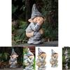 Unique Pooping Gnome Statue Garden Decor Elf Figurine Mold With Realistic And Humorous Features