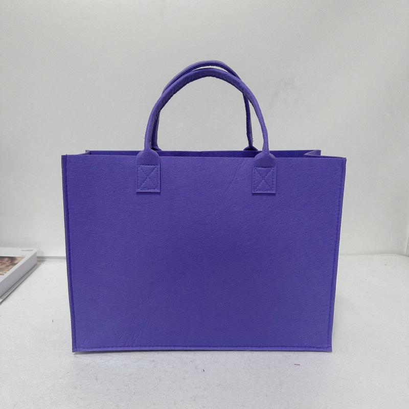 Custom Logo Felt Handbag - Thickened Corporate Gift & Promotional Souvenir