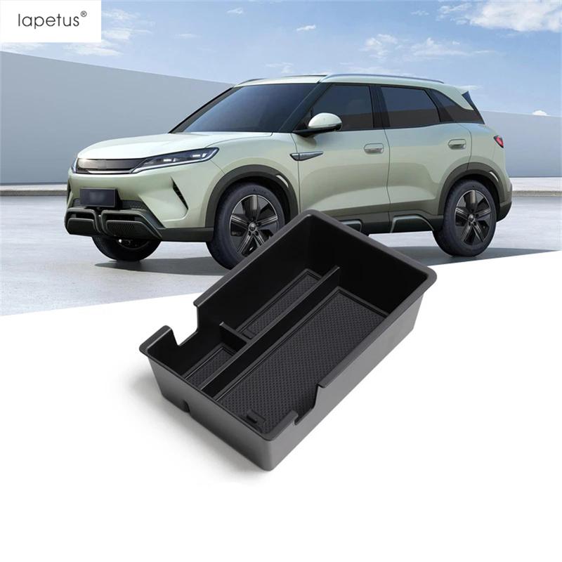 Car Center Control Armrest Storage Box Container Phone Holder TrayInterior Accessories For BYD Yuan Pro Yuan UP EV 2024 2025