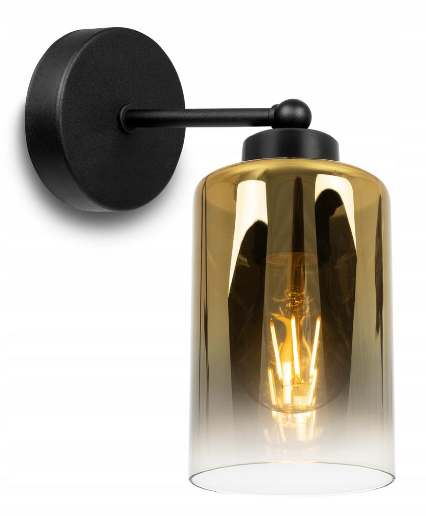 UNIQUE KNKIET LAMP, ELEGANT GLASS SHADE