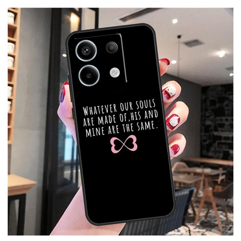 After We Collided Hardin Scott Tessa Case For Xiaomi Redmi Note 11 9 10 12 13 Pro Plus 12S 11S 10S 9S Redmi 12 10C 12C 13C Cover