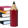 Stationery For Girls, ABS Kawaii Pencil Shaped Pen Holder For School Boy, Children's Pencil Pot, Child Office Storage Pen Holder