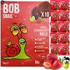 BOB SNAIL Fruit Snack SUGAR-FREE APPLE STRAWBERRY 100G