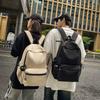 Schoolbag Japanese Ins Trendy Brand Light Solid Color Backpack Korean Version Girl Versatile Travel Small Backpack Casual Simple Schoolbag