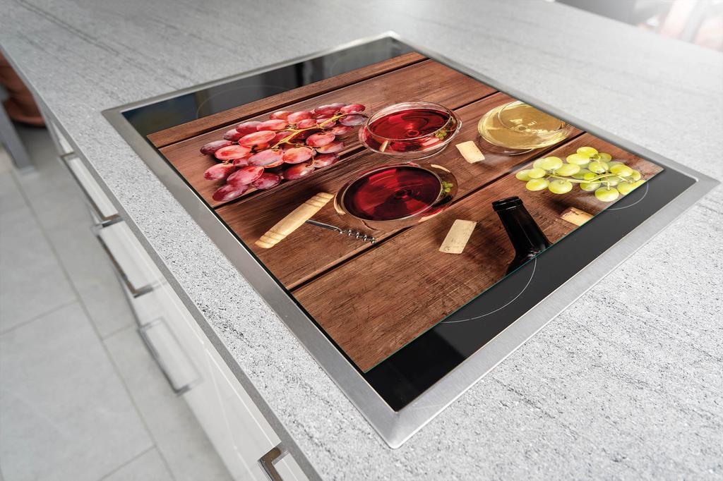 PLANCHE À DÉCOUPER EN VERRE 52x40 VIN