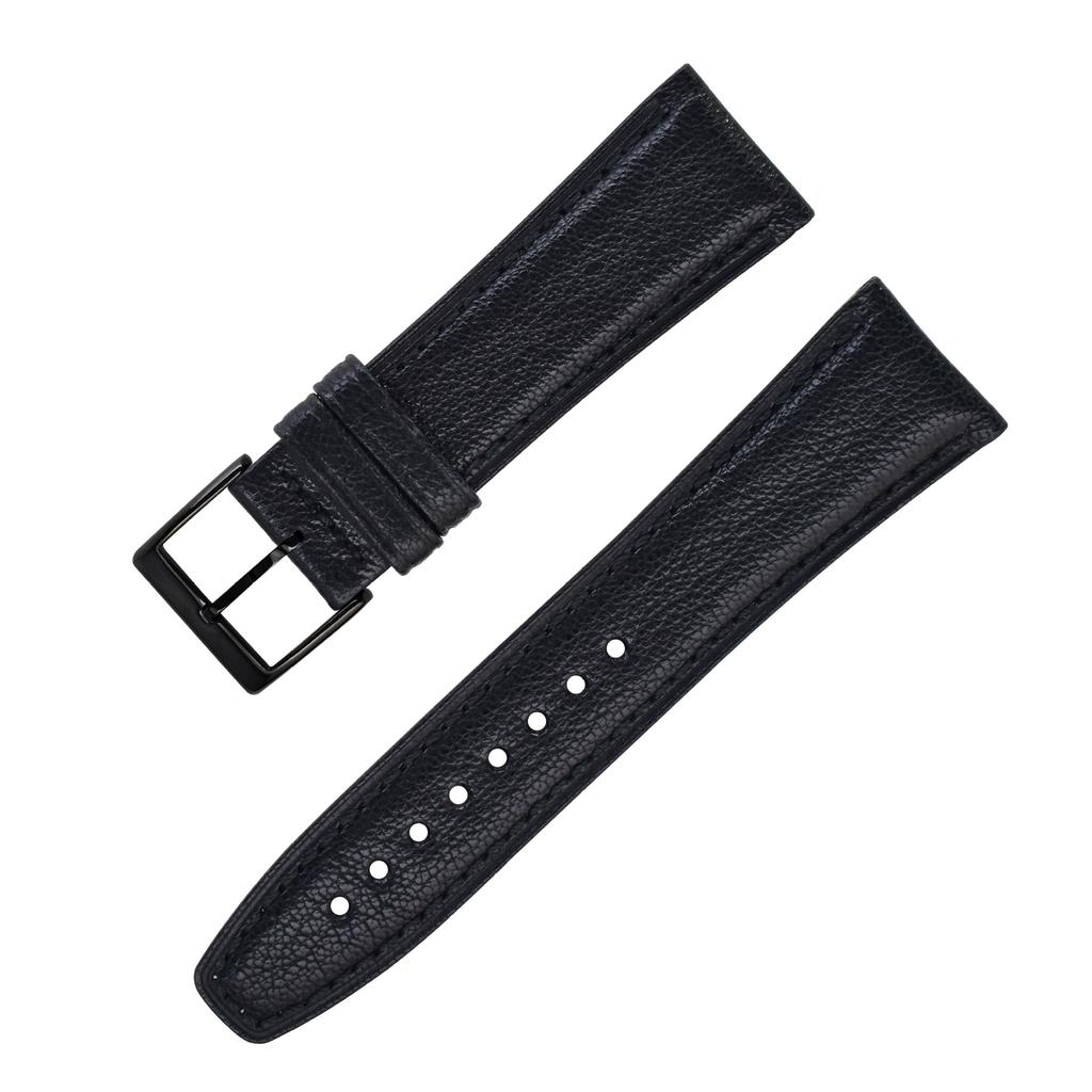 First-Layer Cowhide Strap, Stainless Steel Pin Buckle Watch Accessories Are Suitable For 18Mm Square Tail Leather Watches In Wan W Country