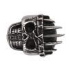 Skull Ring Fashionable Decoration Hip Hop Stainless Steel Skeleton Skull Ring for Men Size 10