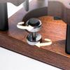 AD23-Coffee Grinder Storage Rack Wooden Coffee Tamper Holder Multi-Functional Coffee Accessories Shelf