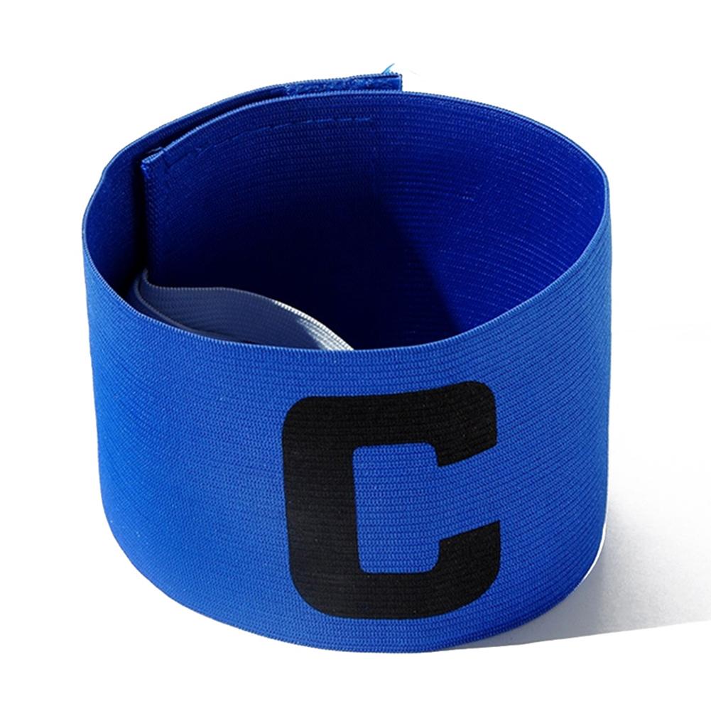 Football Captain Armband Professional Leader Match Football Armband Nylon Adjustable Bright Color Soccer Training Accessories