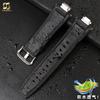 14mm Edelstahladapter Italienisches Echtes Leder Uhrenarmband Für Casio G-Shock GST-B400 Herren Rindsleder Uhrenarmband Nylon Armband