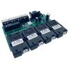 100M Reverse 4F4E POE Fiber Switcher 4 Fiber Optically Media Converter Fast Ethernet Easy Installation Development Board