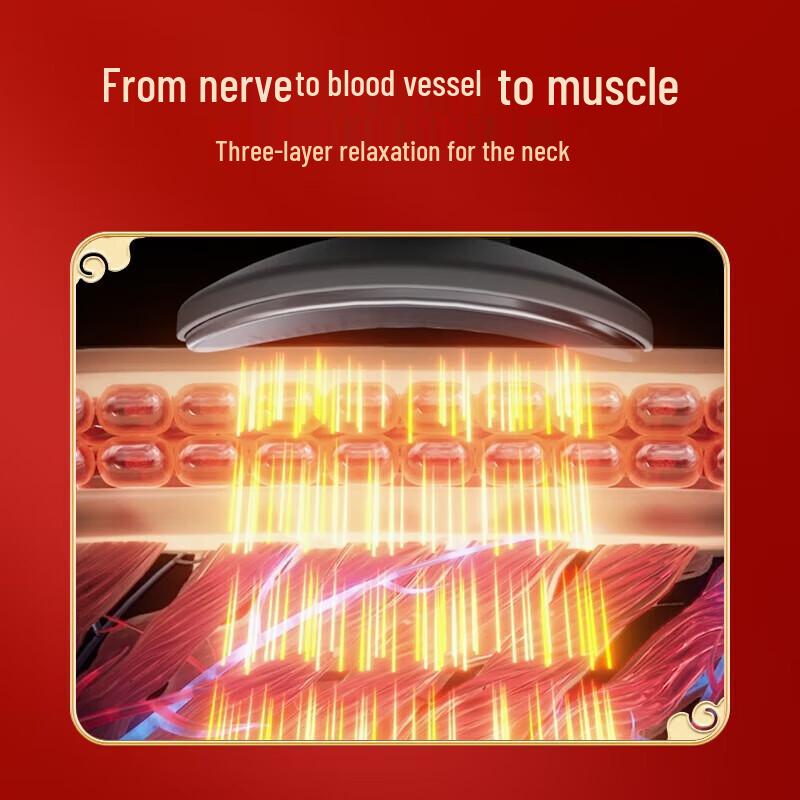 SKG Smart Neck Massager with Heat and Pulse Therapy