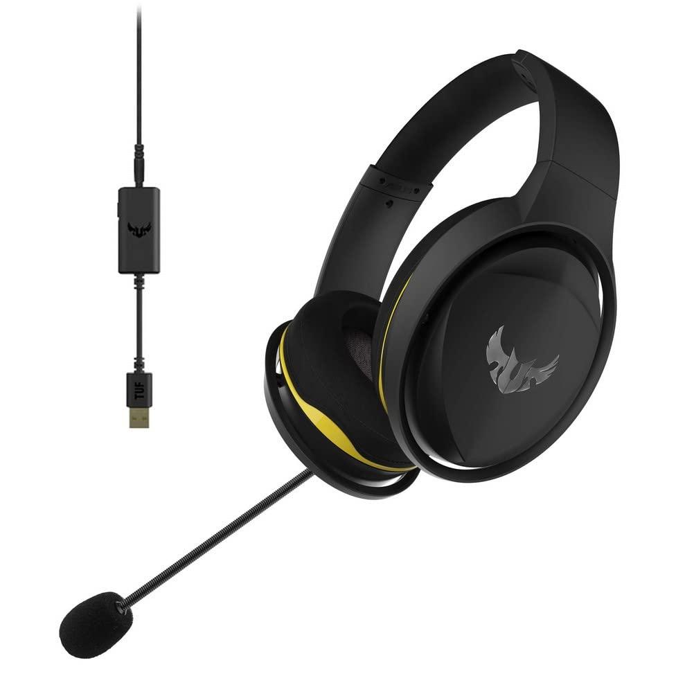 ASUS TUF Gaming H5 H5 Gaming Headset with Discord Virtual Surround Sound and Dual Mic /