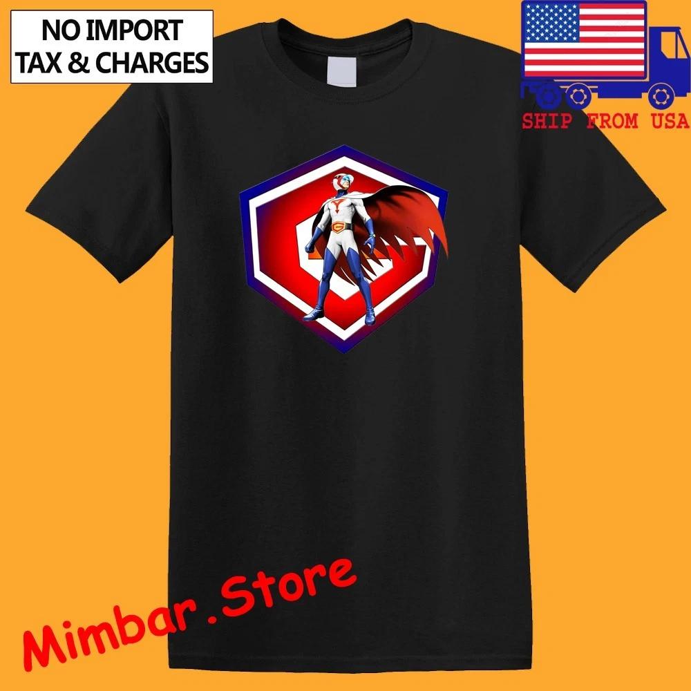 Battle of The Planet Gatchaman Men s Black Size S-5XL S