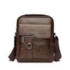 New Messenger Bag Men's Shoulder Bag Retro Vertical Portable Business Men's Bag Casual Men's Leather Bag Satchel