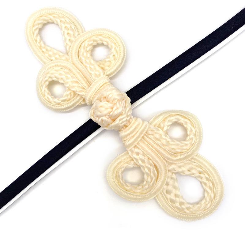 Handgefertigte chinesische Froschverschluss-Knöpfe Knotenverschluss für Cheongsam Tang-Anzug Vintage DIY Nähen Handarbeit Dekorative Knöpfe