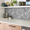 Realistic Stone Texture Wall Stickers 12PCS Imitation Marble Pattern Stickers, Self-Adhesive Waterproof EVA Self Adhesive Tiles for Interior