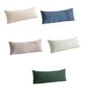 Praktische Lange Rugleuning Kussenhoes 53,9 X 20,1 Inch Ribstof Omkeerbare Kussensloop voor Bank Bed Rustruimte