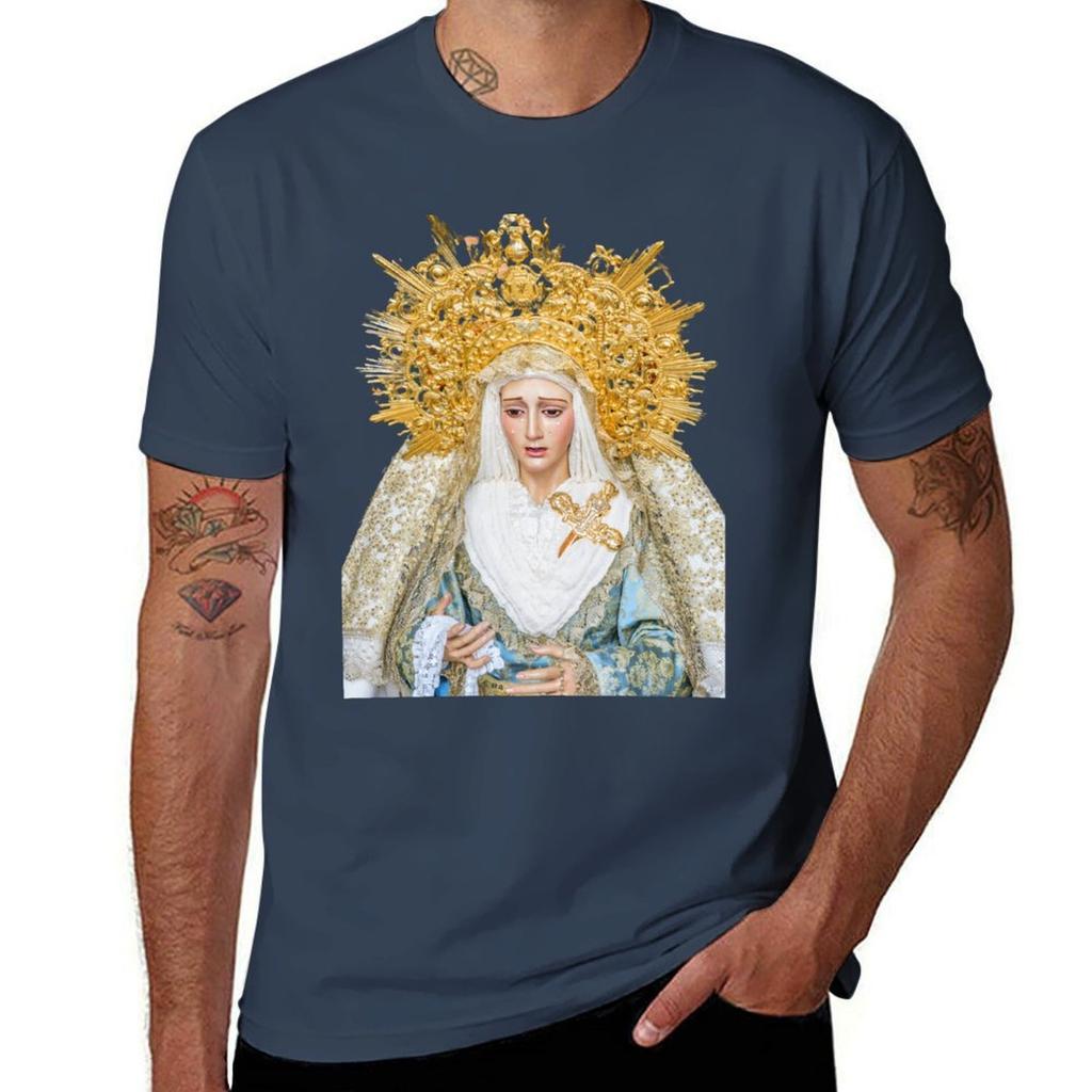 Virgin Mary Mother Of Jesus Madonna Tshirt Holiday Lightweight Tshirt