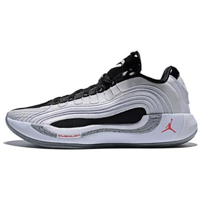 Luka 4 Abriebfeste Low-Top Basketballschuhe Herren Schwarz Weiß Jordan HF0824-101