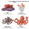 Ocean Wildlife Simulation Toy Set: Sea Turtle, Shark, Whale, Sea Lion, Tiger Shark, Manta Ray, Seal, Grouper.