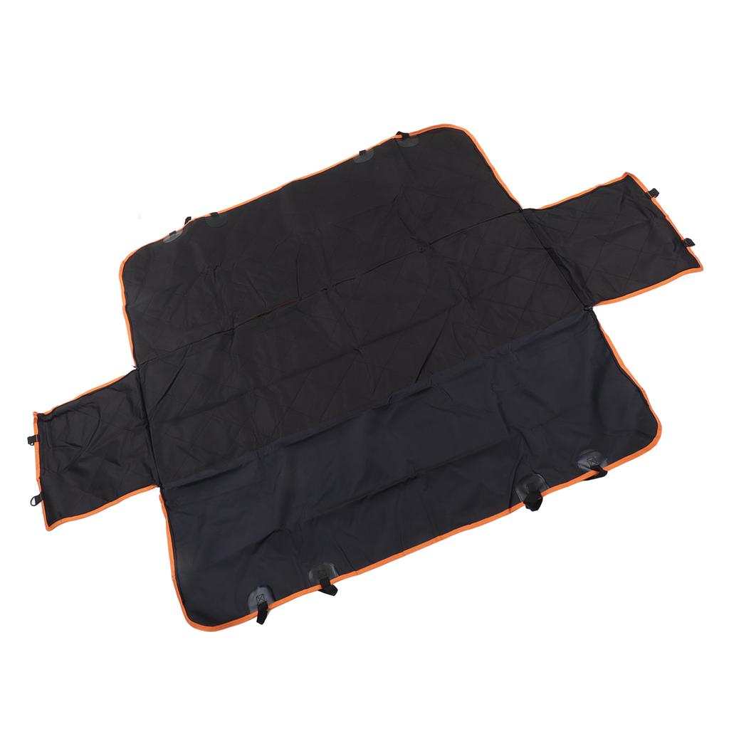 Backseat Pet Cover Waterproof Breathable Prevent Slip Oxford Cloth Dog Car Mat for Trucks SUVS