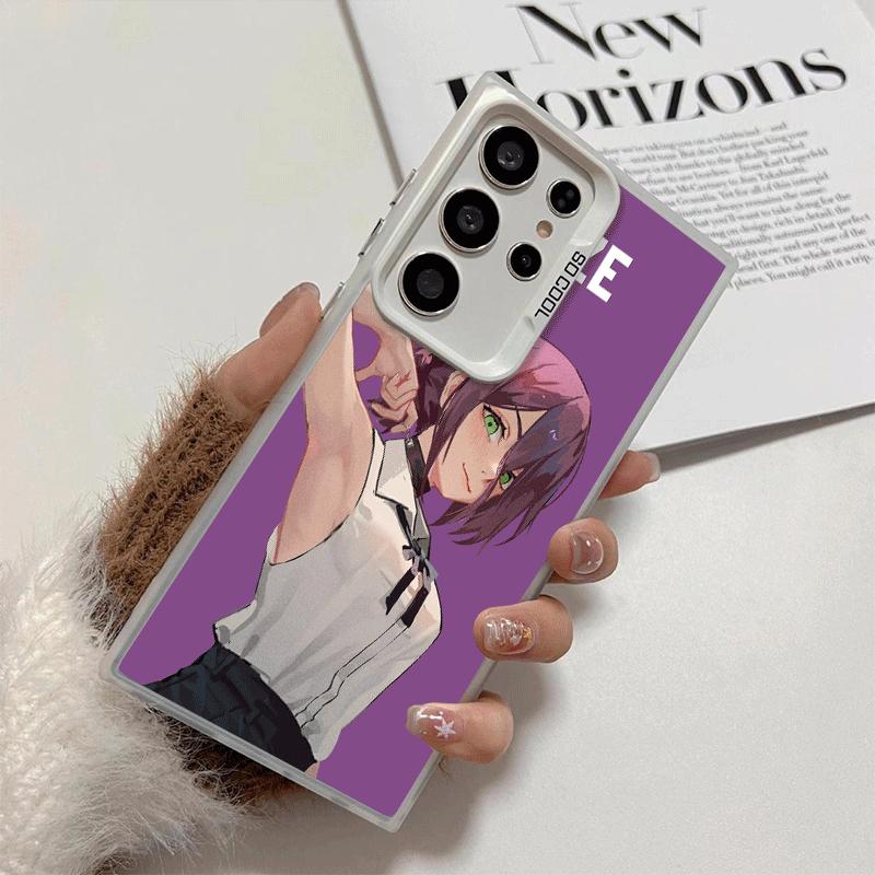 Anime Character R-Reze CSM Soft Phone Case for Samsung Galaxy S24 S25 FE S26 Edge S23 Ultra S22 Plus S21 + Shockproof Cover Back