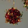 Portable Lightweight Fashion Versatile Reusable Artificial Rose Flower Ball Hanging Flower Ball