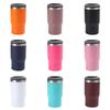 14oz Stainless Steel Travel Tumbler With Double Lid Insulated Beer Cup Car Office Outdoor Use